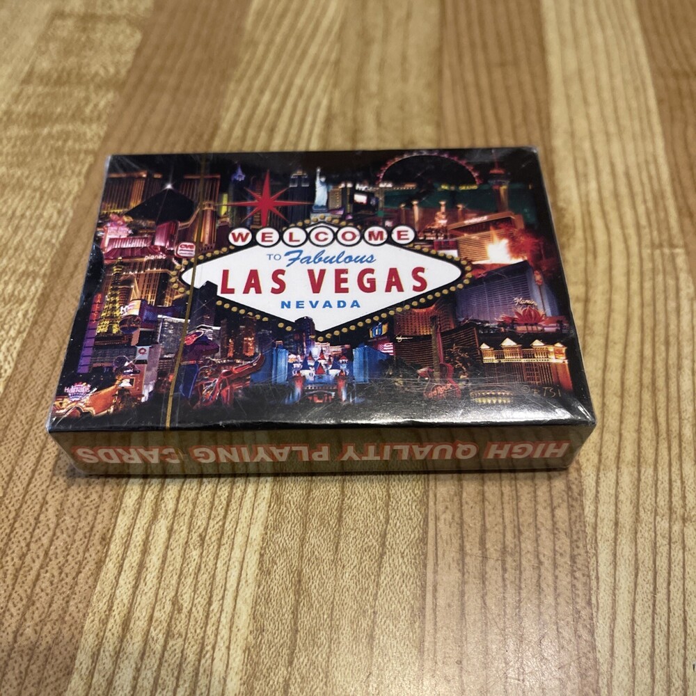 Deck of Cards Las Vegas Playing Cards NISP Welcome To Fabulous Las Vegas Nevada